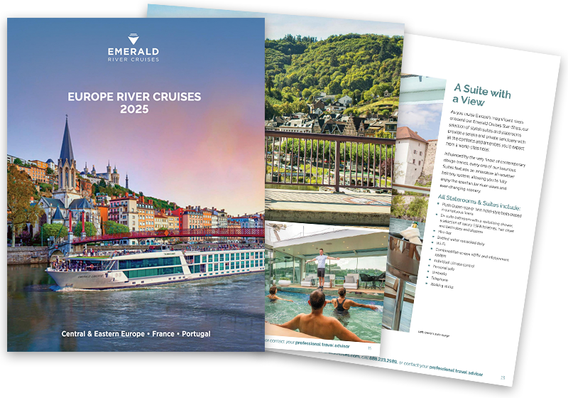 Emerald Europe River Cruises 2025 Brochure