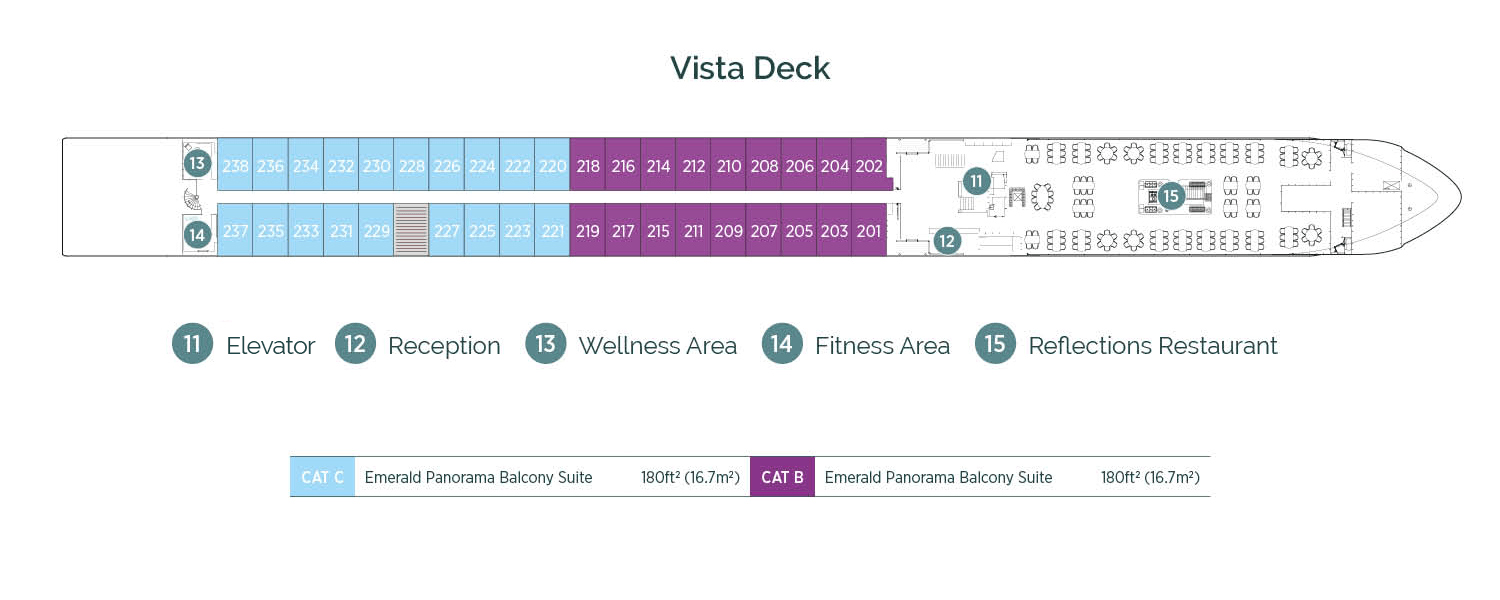 Emerald Star ship vista deck