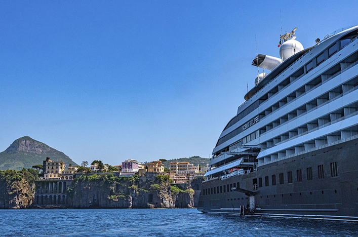 Scenic Eclipse on the Amalfi Cost, Italy