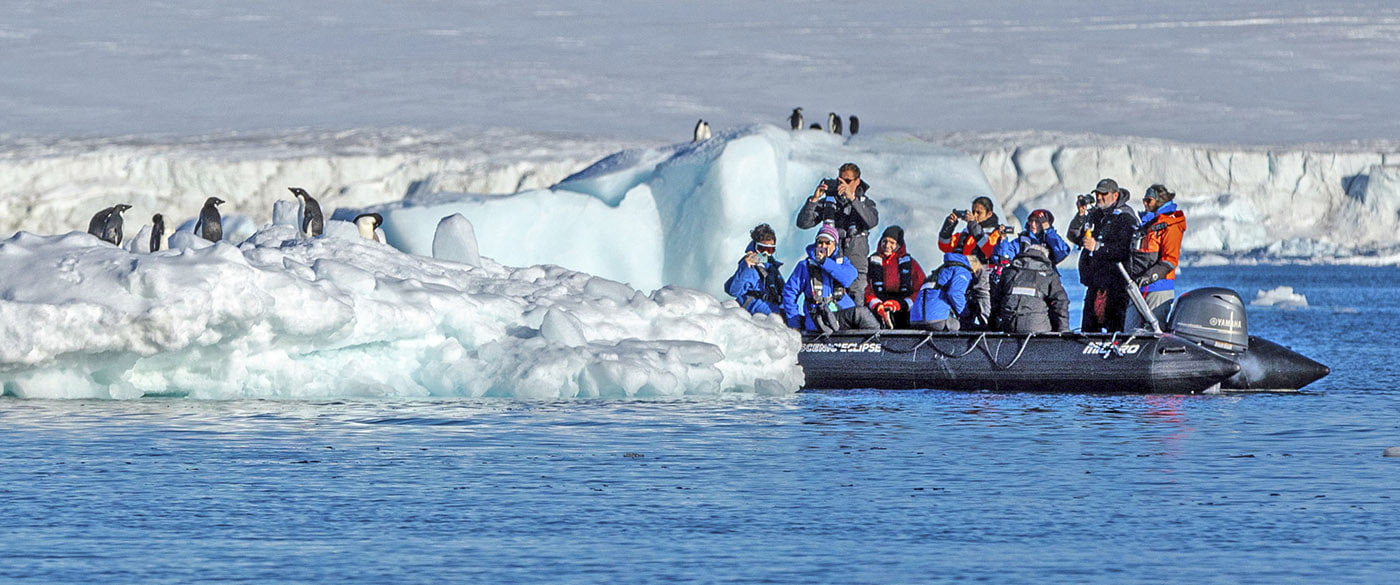 Zodiac excursion, Antarctica