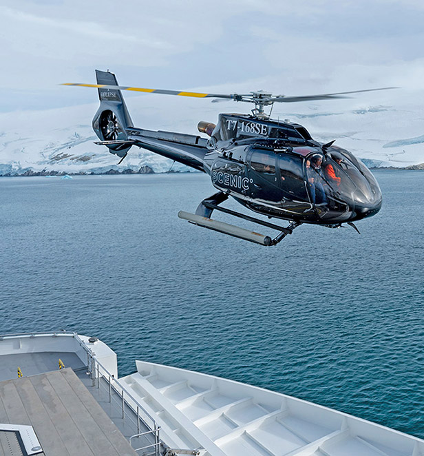 Scenic Eclipse Helicopter Flightseeing