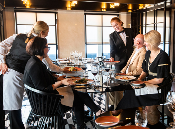 On Board Team on Scenic Eclipse