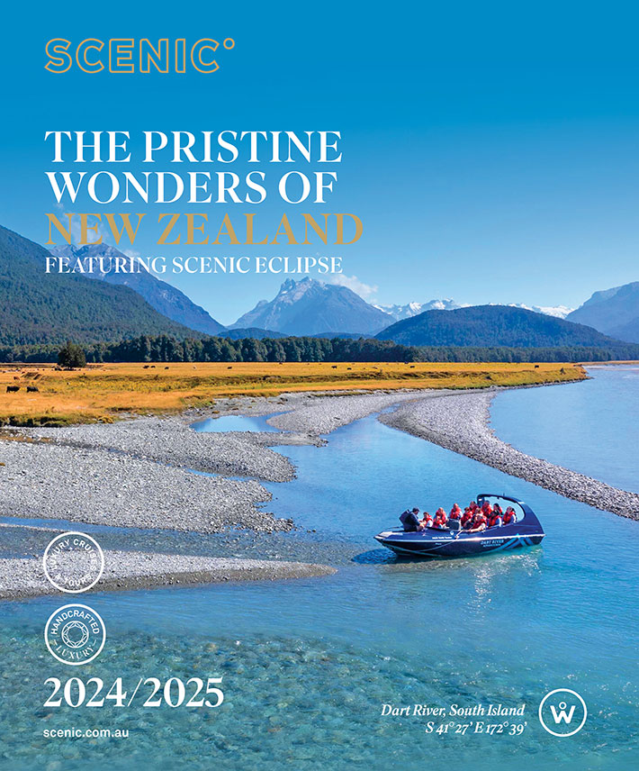 The Pristine Wonders of New Zealand Brochure Cover