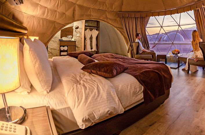 UFO Luxotel in Wadi Rum, Jordan