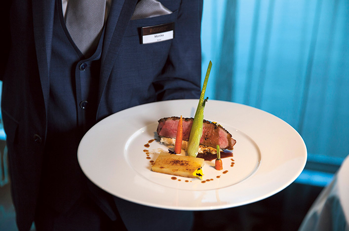 Food on board Scenic Diamond