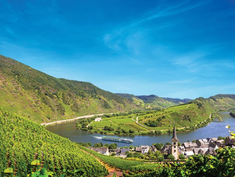 Scenic Jasper in the Moselle Valley, Germany