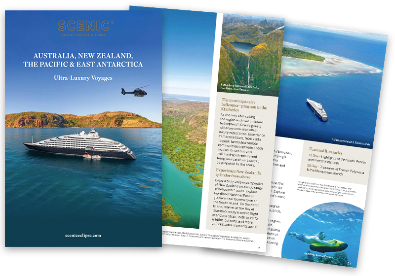 Scenic Eclipse Oceania Destination Guide Brochure 2025-2027