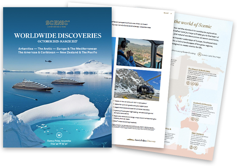 Scenic Eclipse Worldwide Discoveries 2024-2027 Brochure