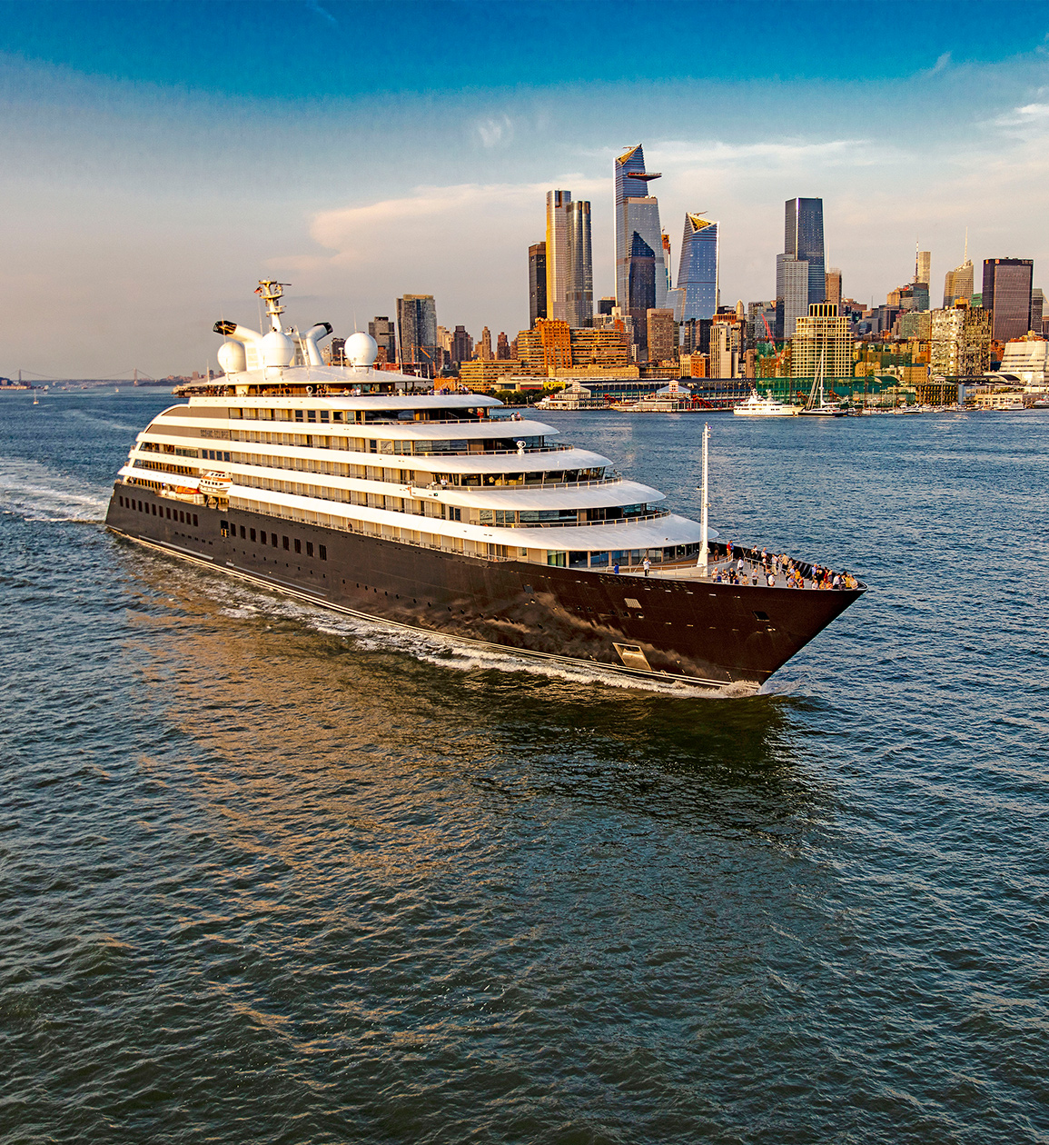 Scenic Eclipse sailing on the Hudson River in New York City