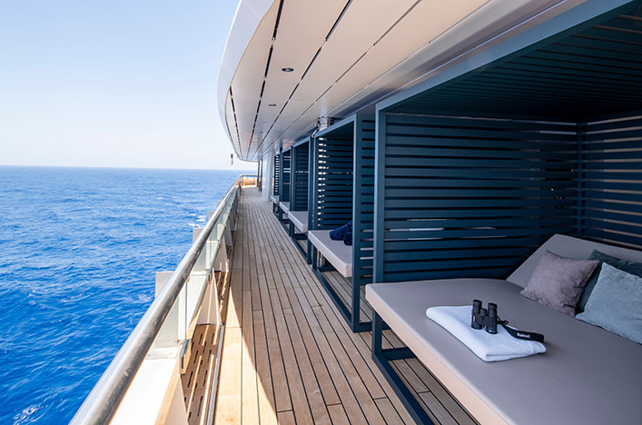 Cabanas, Scenic Eclipse I